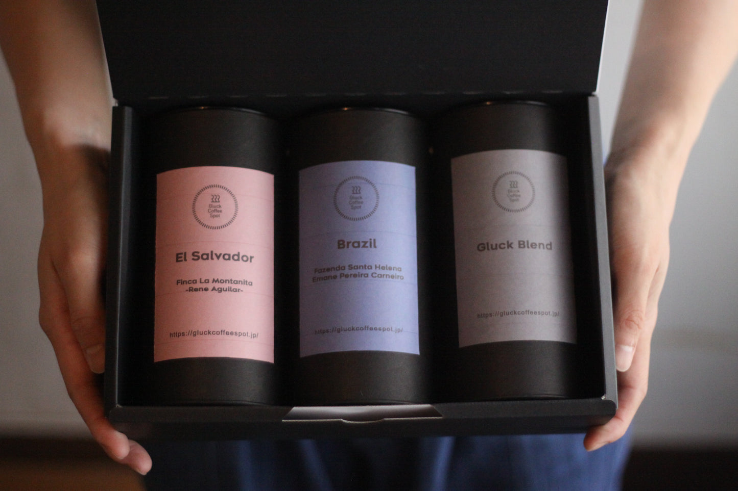 ギフトボックス コーヒー豆3種